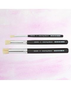 Artist Stencil Brushes Set