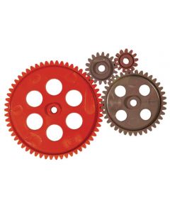 PVC Gears 4mm Bore. Pack of 10