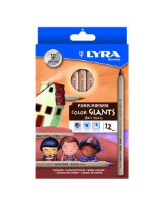 Lyra Skin Tones Pencils. Pack of 12
