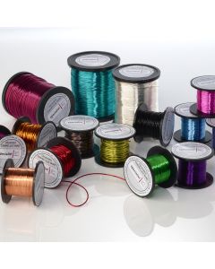 Coloured Enamelled Wire. Pack of 12