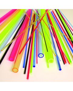Acrylic Light Gathering Rods Assortments. 3.2mm. Pack of 10