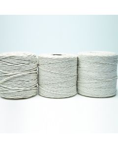 Natural Cotton String Assortment. Pack of 3