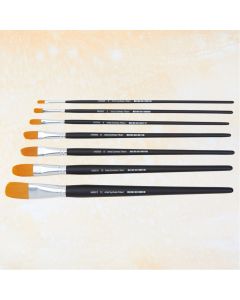 Artist Filbert Synthetic Brush Set