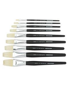 Artist Flat Hog Brush Set