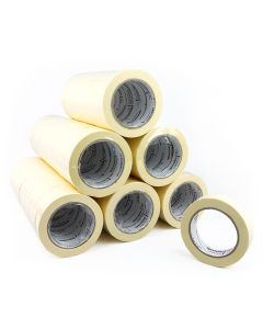 Specialist Crafts Masking Tape - 24mm x 50m Roll Bulk Pack of 72