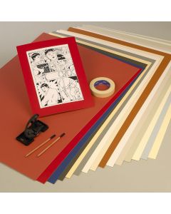 Daler-Rowney Mounting Board Assortment. Pack of 30