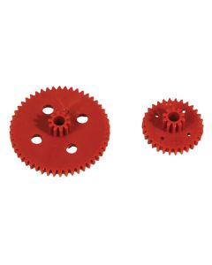 Double Gears 2.9mm Bore. Pack of 10