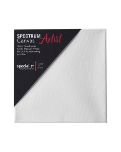 Spectrum Artist Square Tuck & Roll Stretched Canvas