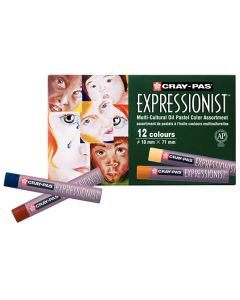 Cray-Pas Expressionist Multi-Cultural Oil Pastel Set