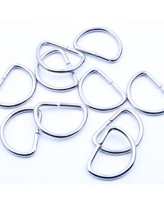 D Rings - Nickel Plated