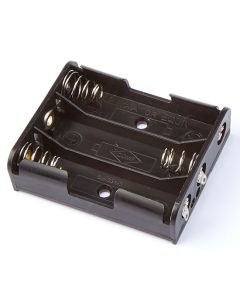 Battery Holder - Solder Tag - 3 x AA. Pack of 5