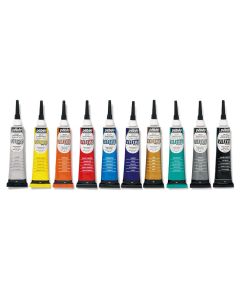 Pebeo Vitrea 160 Paint Outliner Assortment. Set of 10
