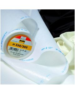 Vlieseline Iron-On Interfacing Standard - White. Per metre