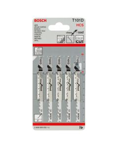 Bosch Jigsaw Blades - T101D. Pack of 5