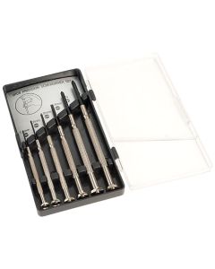 Miniature Precision Flat and Cross Screwdriver Set