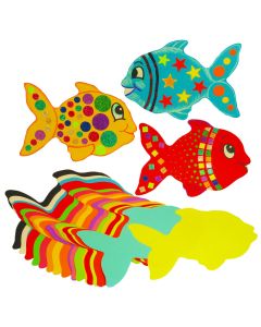 Jumbo Paper Fish Shapes