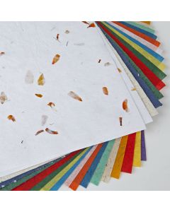 Natural Paper Assortment. Pack of 18 sheets.