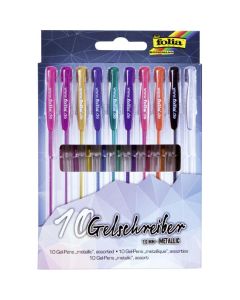 Folia Metallic Gel Pens Set