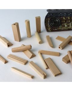 Wooden Impression Stamp Set