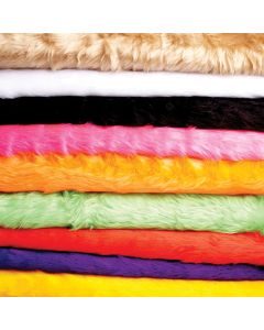 Coloured Fur Fabric