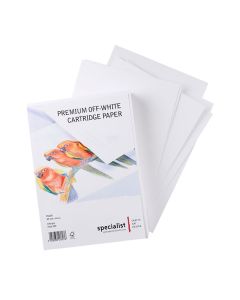 Specialist Crafts Standard Cartridge Paper 135gsm - Off-White