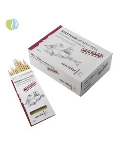 Spectrum Graphites Eraser Tipped HB Pencils