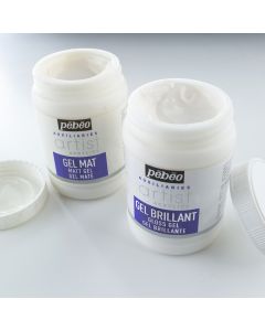 Pebeo Artist Gel Mediums - Matt & Gloss