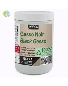 Black Gesso Studio Green 945ml