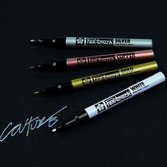 Sakura PenTouch Fine Marker - Gold