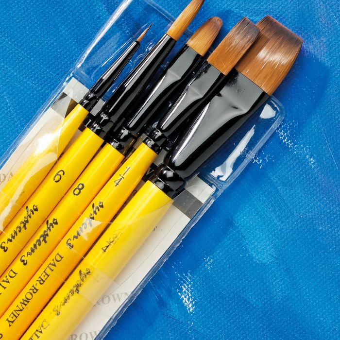 Daler Rowney System 3 Acrylic Brush Set