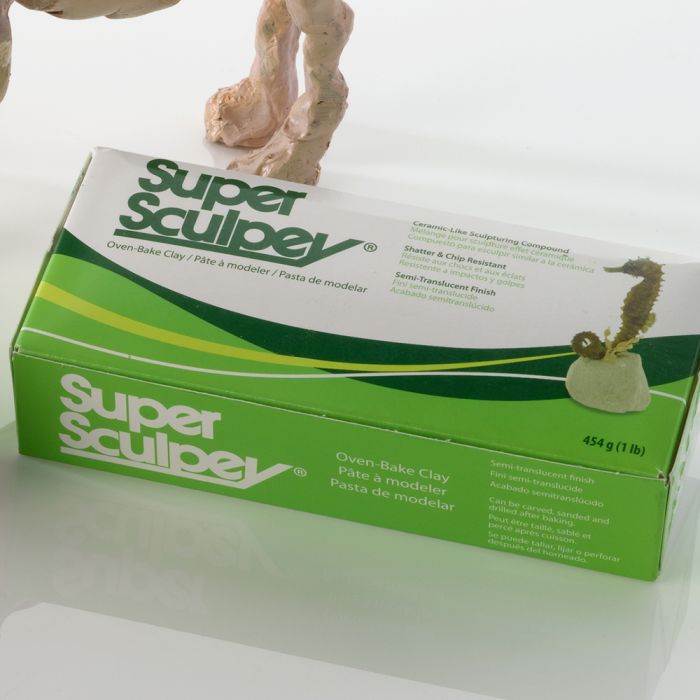  1lb. Super Sculpey Oven-Bake Clay, Beige : Arts, Crafts & Sewing