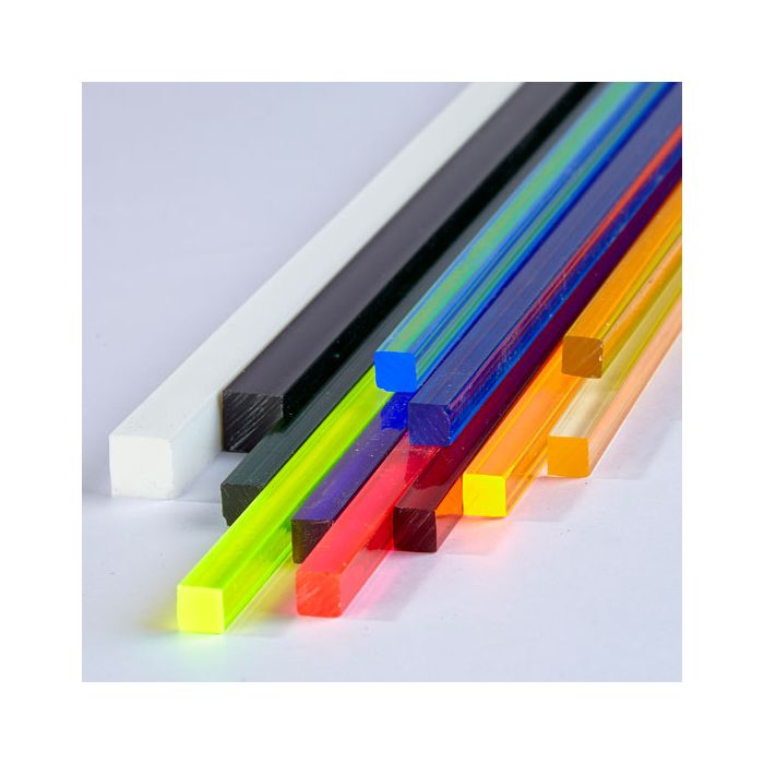 Color Extruded Acrylic Plexiglass Rod