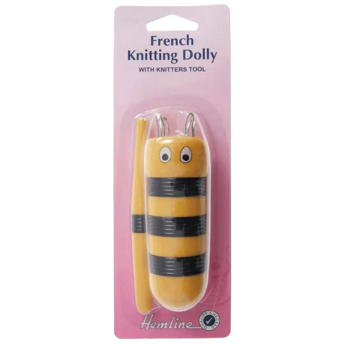 French Knitting Bobbin With Tool Dryad Education